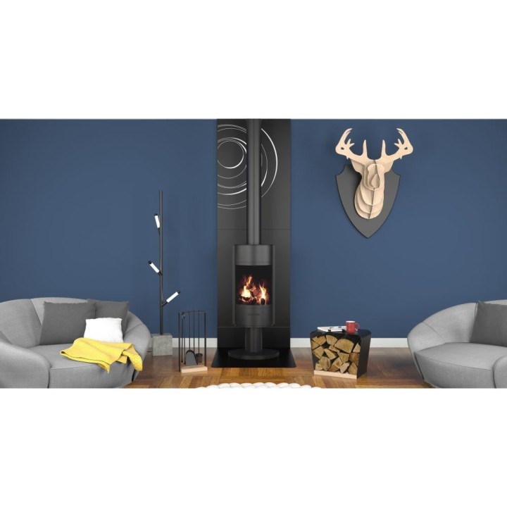 Protecció Mural Vortex Dixneuf 81x100 cm Negre Gelat N3