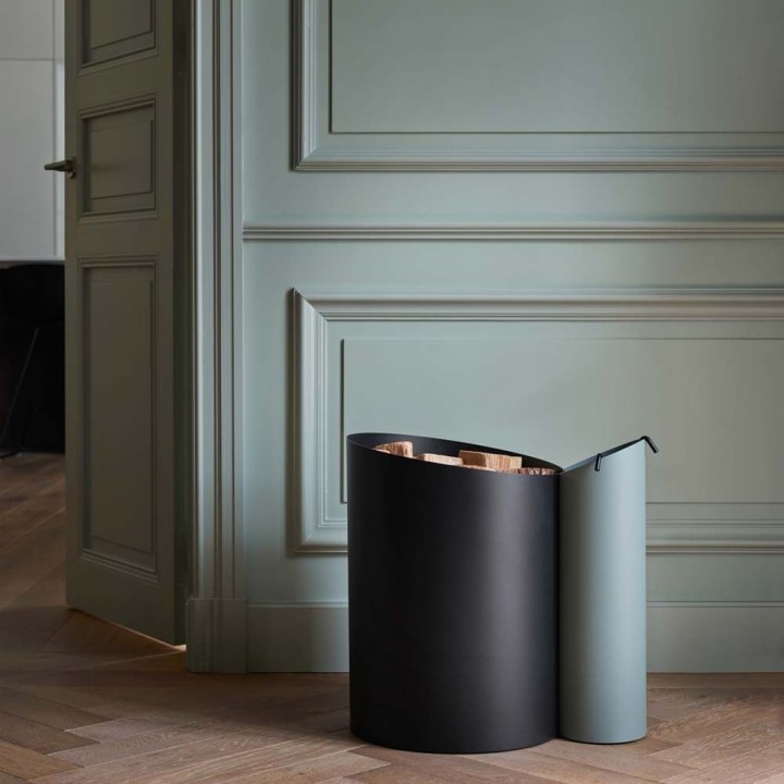 Llenyer amb Servidor Aurore Dixneuf - 3 Accessoris Negre Glaçat - Servidor V10