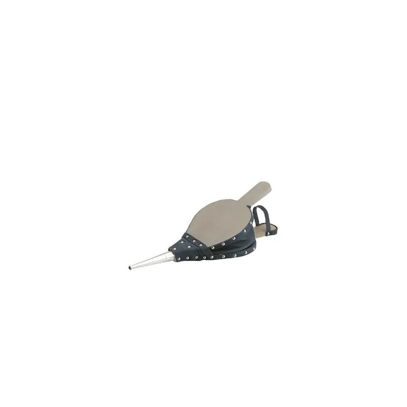 Soufflet Lounge Natur Lackiert Buche Leder Karamell - Dixneuf