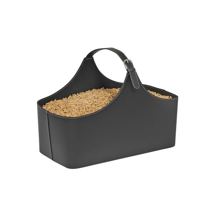 Cistella Alpha Negre Símil Dixneuf - Accessori de llar de foc