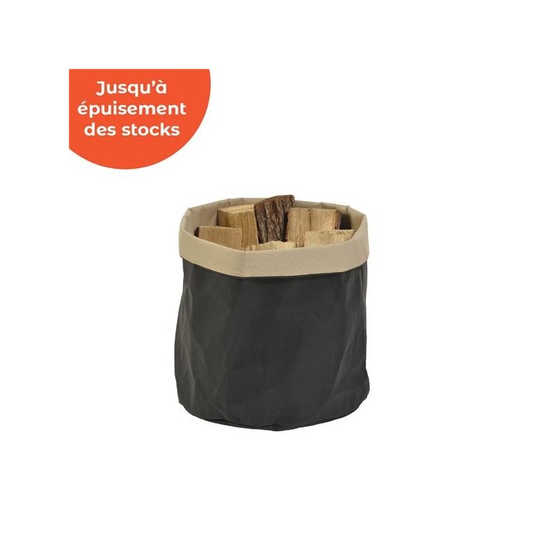 Sac de paper kraft negre Dixneuf per a emmagatzematge de combustible