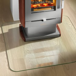 Solid protective plate - Glass - square 100x100cm