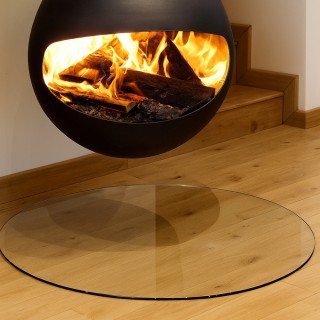 Plaque de sol Rond verre - Ø1000mm