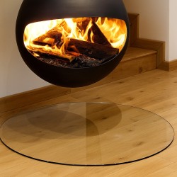 Plaque de sol rond verre - Ø1000mm