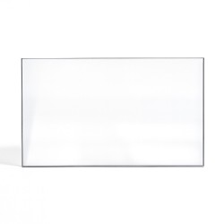 Kaminglas rechteckig Glasstärke 4 mm - Maßanfertigung