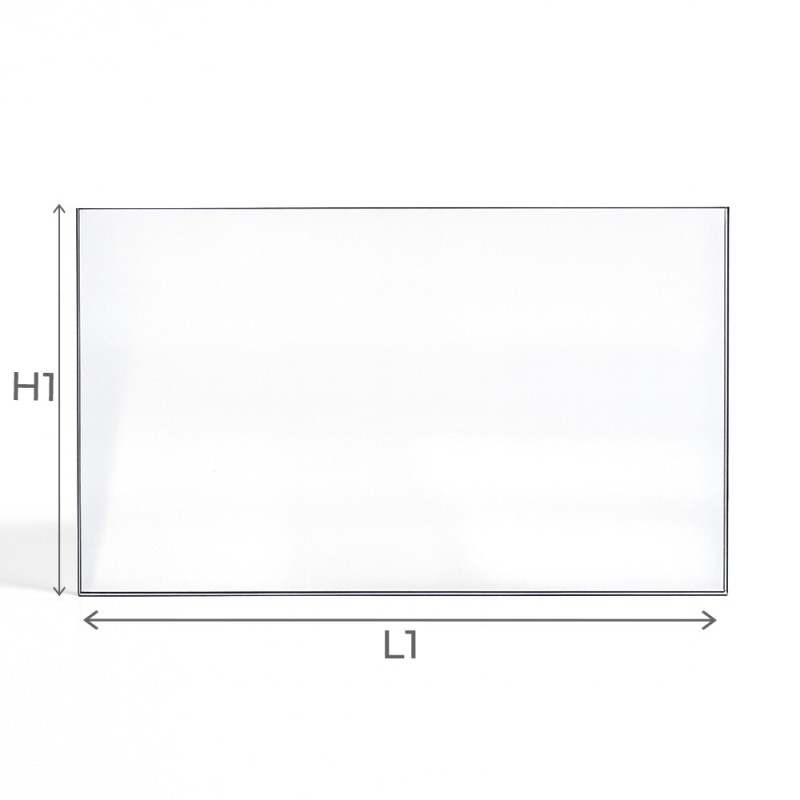 Remplacement de vitre insert ou poêle bois 5mm transparent vitrocéramique - Capska