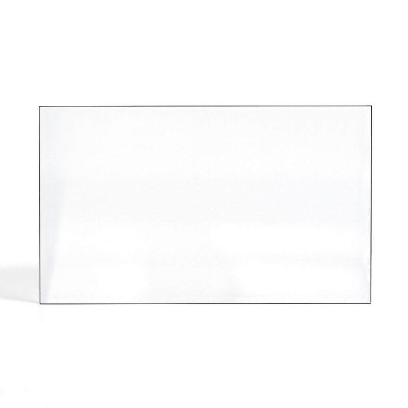 Cristal rectangular para chimenea y estufa – Vidrio cerámico resistente al calor hasta 760 °C