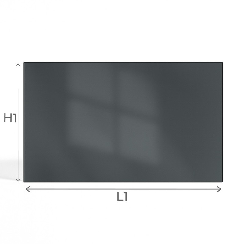 Rectangular Glass Replacement for Wood Stove - Capska