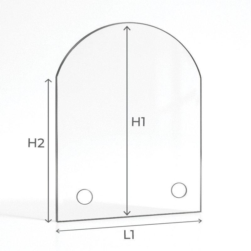 Custom Curved Tempered Glass Cutting - Capska