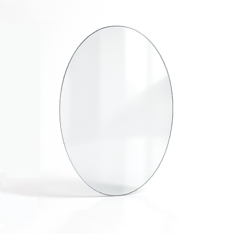 Custom Oval or Elliptical Vitroceramic Glass - Capska
