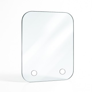 Custom Cut Glass with 4 Rounded Corners - Capska