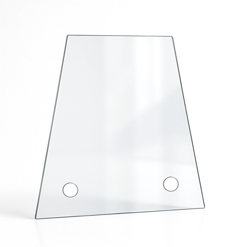 Vidre pla en forma de trapezi isòsceles, estufes de llenya i llars de foc – Capska