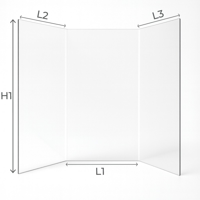 Kago BERLIN 4 Glass - Prismatic glass panel for wood burning stove