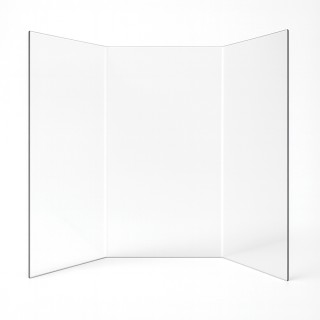 Olsberg INARI Glas - Prismatisch Kaminglas für Kaminofen