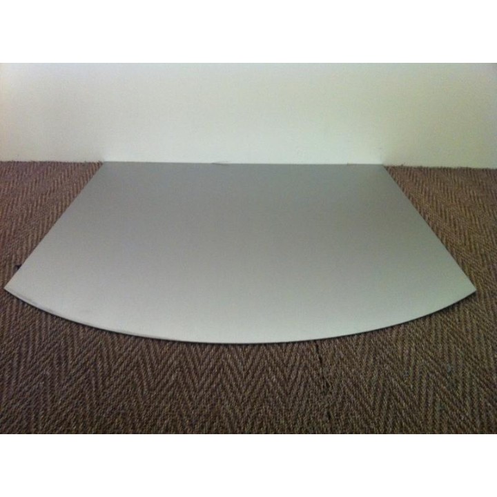 Rectangle Avec Un Côté Cintré 1000 X 1000 mm, Rayon 800 mm