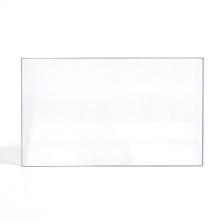 Franco Belge HEKLA 10/12 KW Glass - Rectangular glass panel for fireplace insert