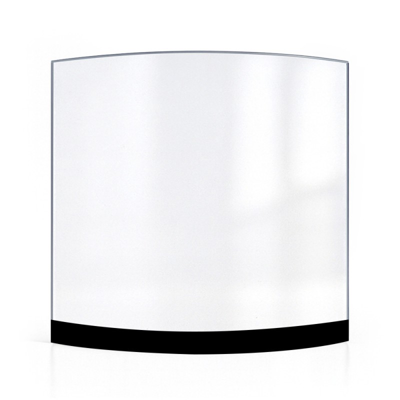 Techfire BELLA 1 Glass - Curved Screen-printed glass panel for wood burning stove