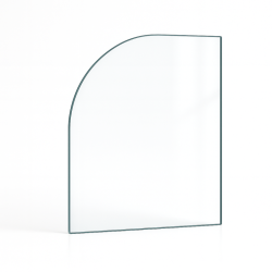 Vitre Jotul PEIS-5 - Verre 1 angle arrondi Côté gauche pour poêle à bois