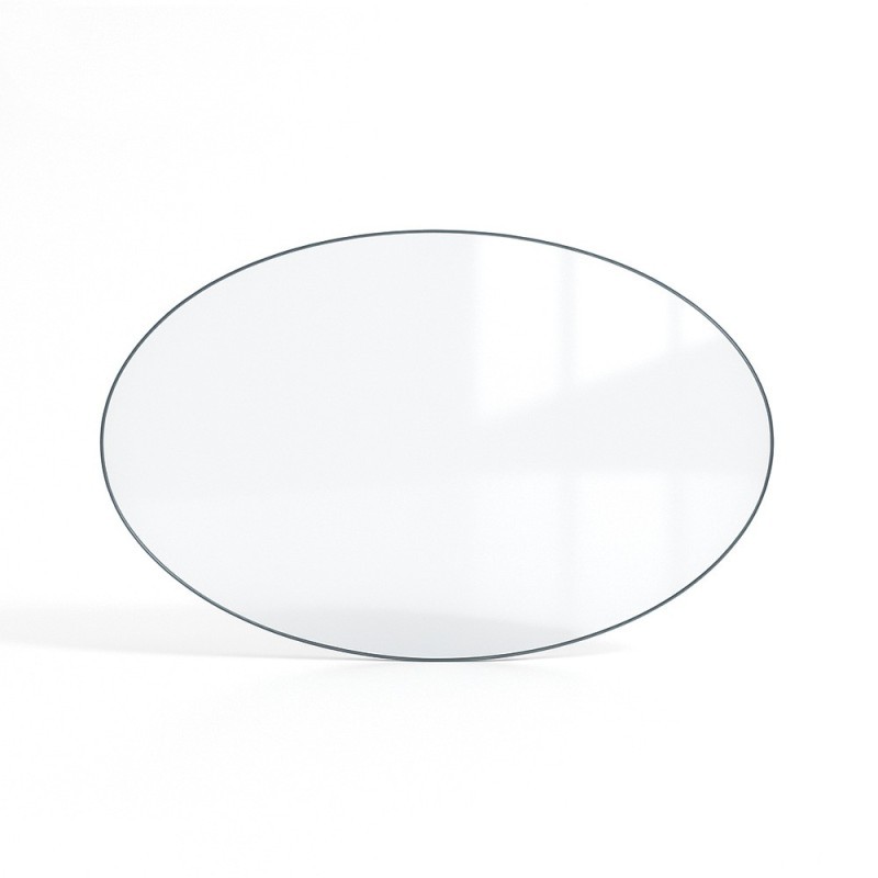 Vitre Invicta OVE - Verre Ovale pour poêle à bois