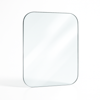 Vitre Jotul F105 - Verre 4 angles arrondis pour insert