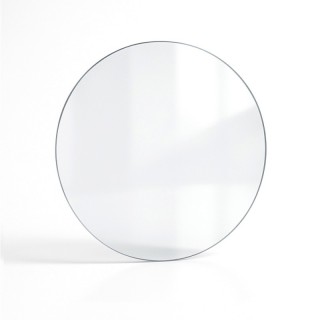 Godin SILVER Glass - Circle glass panel for wood burning stove