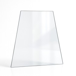Vetro Godin GOLDEN - Vetro Trapezoidale isoscele per stufa a legna