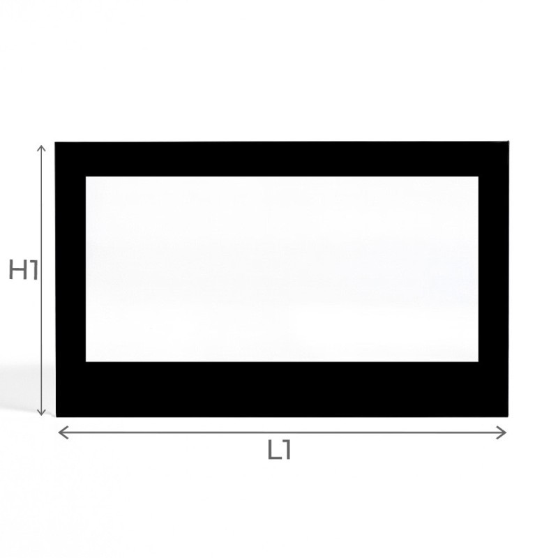 Edilkamin FANTASY - Vidre Rectangle + Juntes