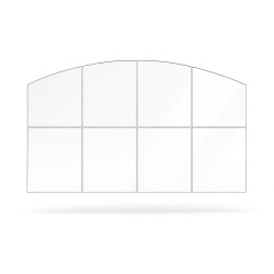 Deville CHARLEVILLE (verre autonettoyant) - Pack 8 Vitres