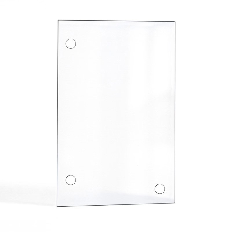 Cristall Philippe FOYER 850 - Vidre Rectangle Perforat per xemeneia