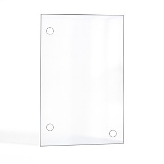Vitre Rectangle - Godin PANORAMIQUE 850 (avec perçage)