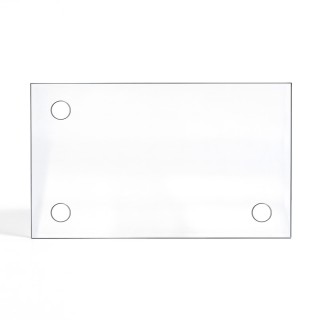 Cristal Gerco DIAMANT VERSION 1 - Vidrio Rectángulo Perforado