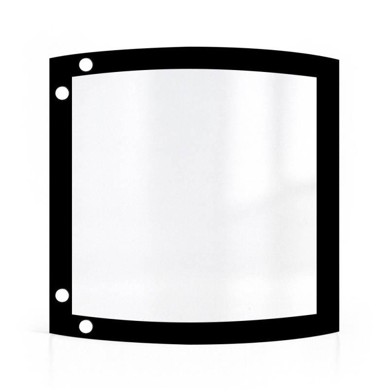 Oranier AMOS 150 Glass - Curved Screen-printed Pierced Glass Panel