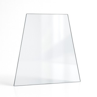 Cristal Invicta ARATOS - Vidrio Trapecio isósceles para estufa de leña