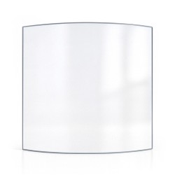 Saey 535 X 370 Glass - Curved glass panel for wood burning stove