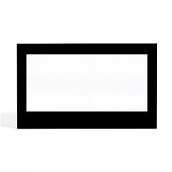 Ecoforest CORDOBA NON CANALISABLE Glass - Rectangular Screen-printed glass panel for pellet stove