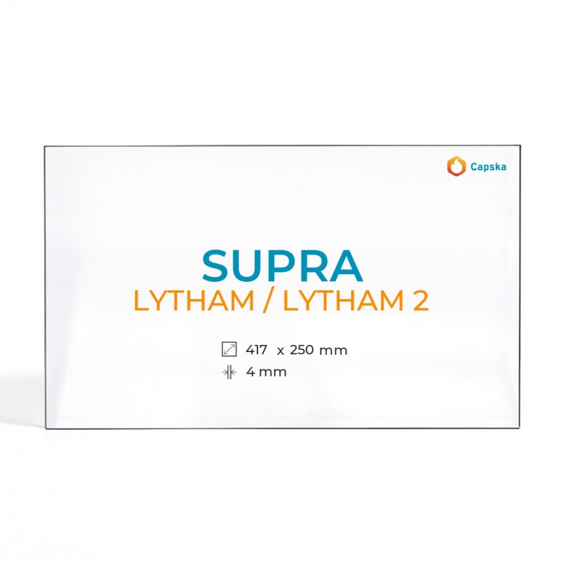 Vitre Supra LYTHAM / LYTHAM 2 - Verre Rectangle pour poêle à bois