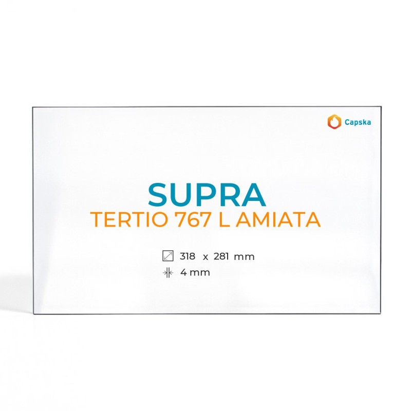 Cristal Supra TERTIO 767 L AMIATA - Vidrio Rectángulo Lateral