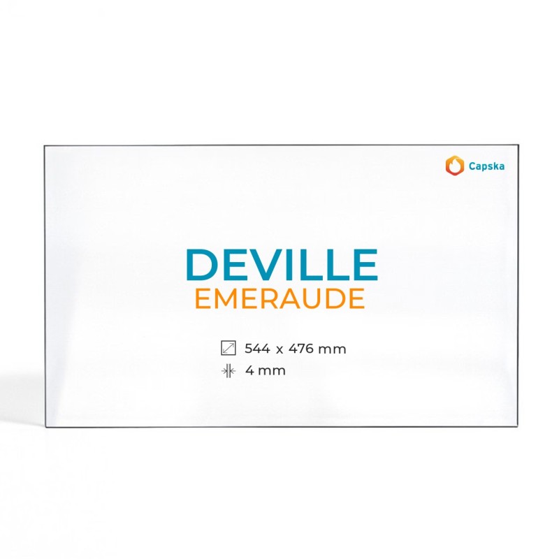 Deville EMERAUDE Glass - Rectangular Screen-printed Panel