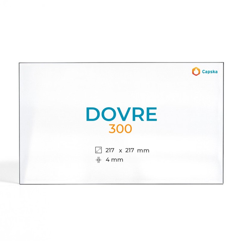Dovre 300 Glass Panel for Wood Burning Stove