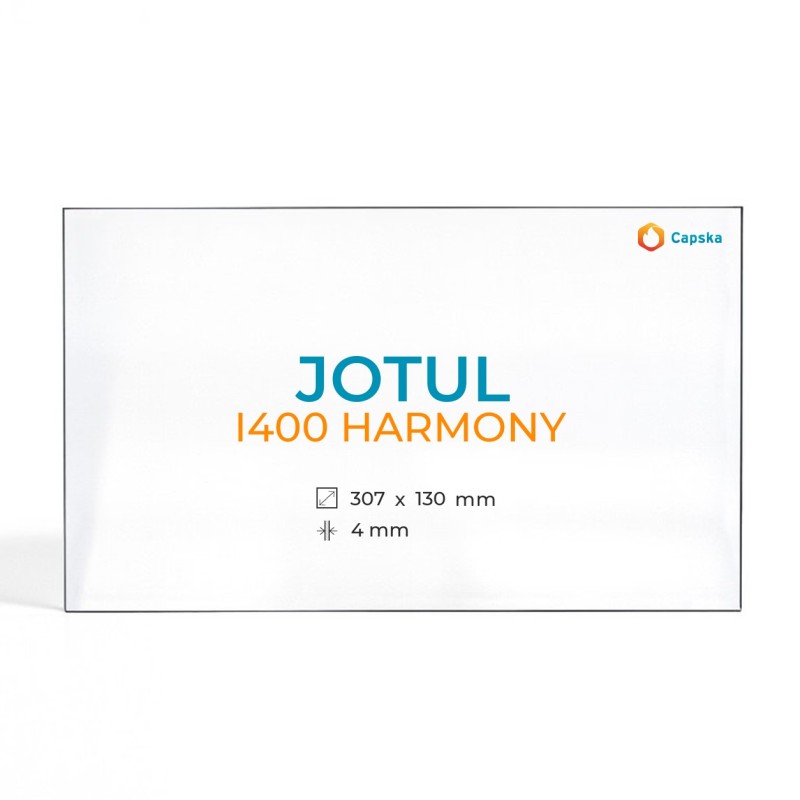 Jotul I400 HARMONY Glass - Rectangular Fireplace Insert Panel