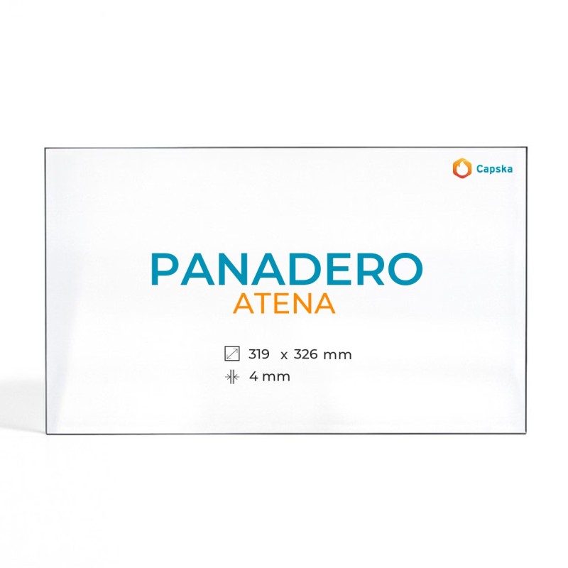 Panadero ATENA Glass Panel - Wood Burning Stove Accessory