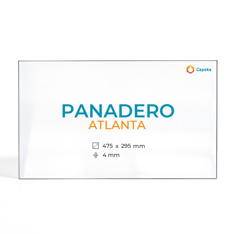 Vetro Panadero ATLANTA - Vetro Rettangolo per stufa a legna