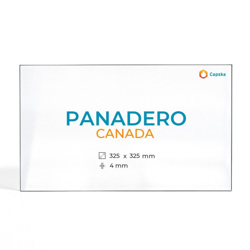 Panadero CANADA Glass - Rectangular Side Panel for Wood Burning Stove