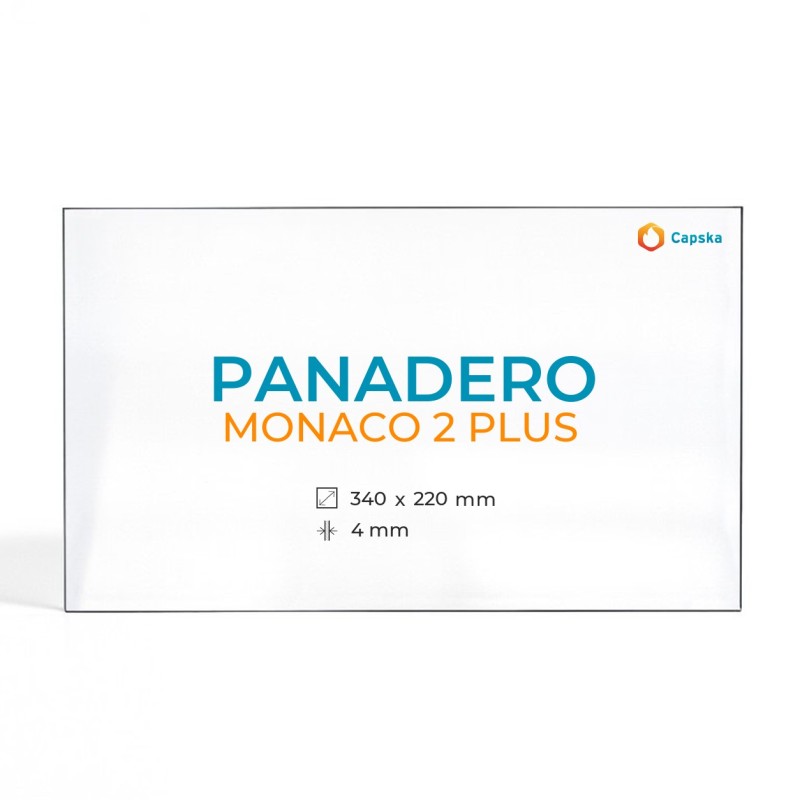 Panadero MONACO 2 PLUS Glass Panel for Wood Burning Stove