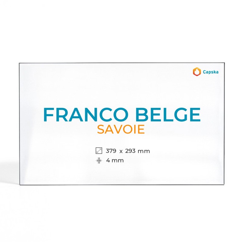Cristal Franco Belge SAVOIE - Vidrio para estufa de leña
