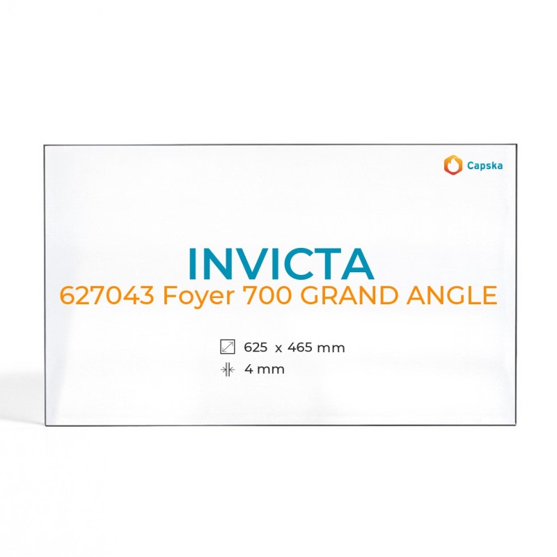 Invicta 627043 FOYER 700 GRAND ANGLE Glass Panel