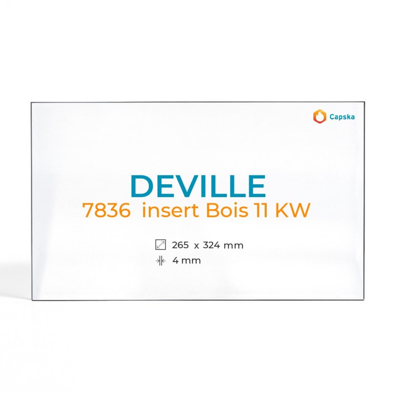Deville 7836 Left side Glass Panel Replacement Online - Capska
