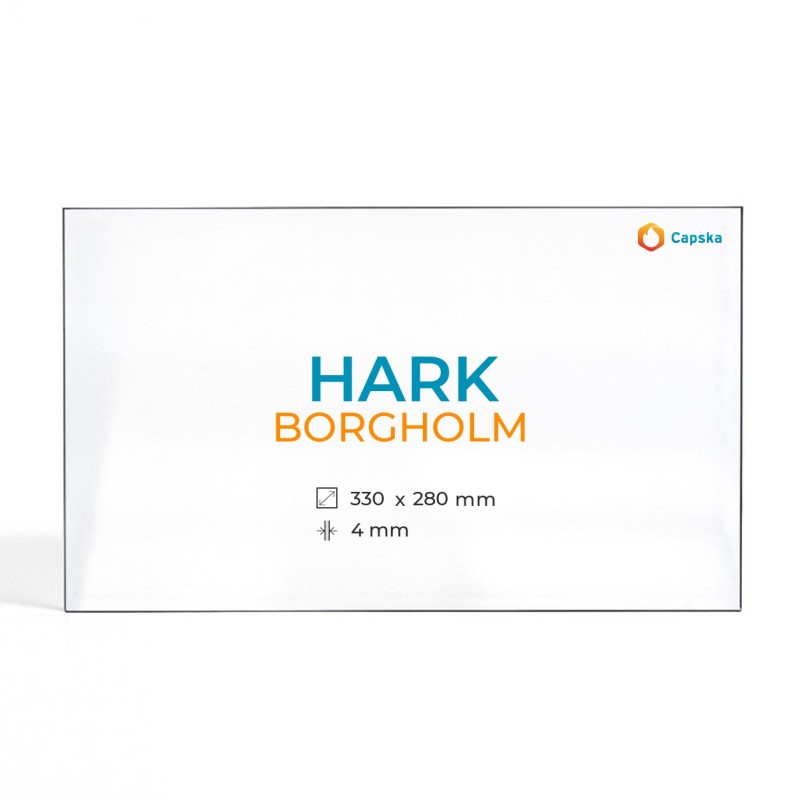 Hark BORGHOLM Glass Panel for Wood Burning Stove