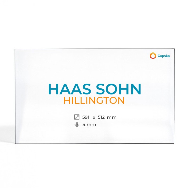 Vitre Haas Sohn HILLINGTON pour poêle à bois