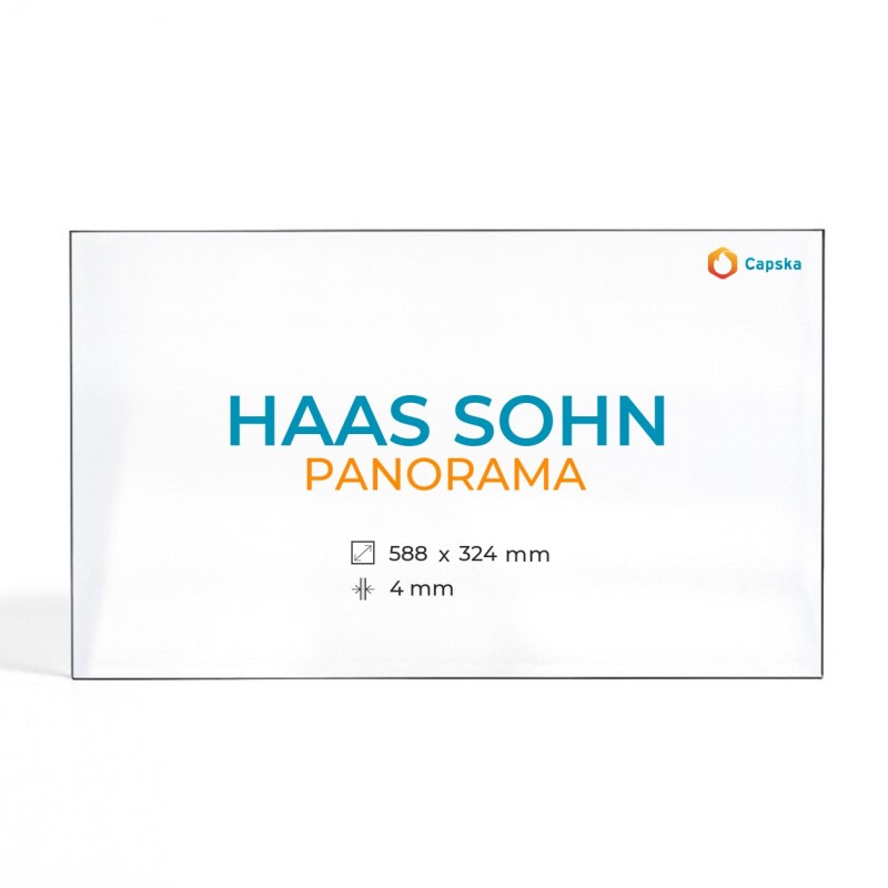 Haas sohn Panorama Rectangular Glass -stove spare Part - Capska